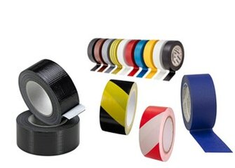 Tape - Masking tape - Insulation tape - Security tape - Anti-slip - Duct tape