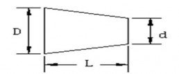 ERT-0050-012 | plug &oslash;1.57 - &Oslash;5.08 H=12.7 (in mm) | 250pcs.