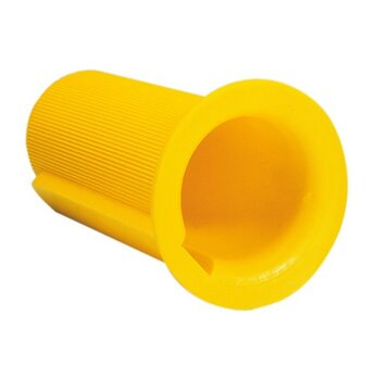 &Oslash;9 Keyway shaft | Spline shaft (driveshaft) protectors with flange | 500 pcs.