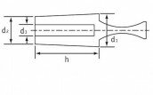 ERE-0008-025 | &oslash;6-&Oslash;8mm fits in M6-8 | 100 pcs.