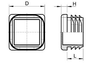 VD12 | Tube 12x12 suitable for wall thickness: 1.0-2.0mm