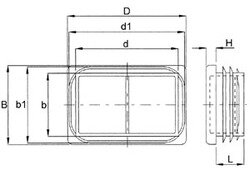 RD3525 | 35x25mm suitable for wall thickness: 1.0-2.0mm