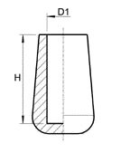 OD25.4 | Cover for tube with diameter &Oslash;25.4mm