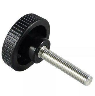 Knurled screw - &Oslash;30 | M 6X25