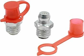 Grease nipple cap anti-loss red | Ø6mm | 1,000 pcs.