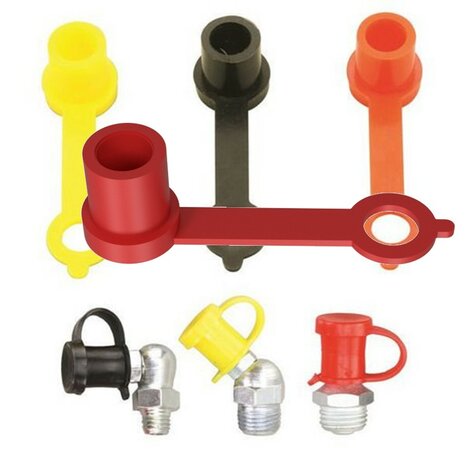 Grease nipple cap anti-loss | Ø6mm | 10,000 pcs. RAL COLOR