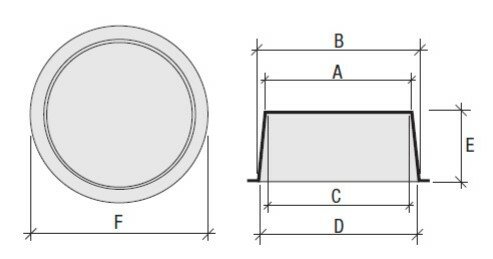 CPN110.3 | ø108.0 > Ø111.0 D=116.0(mm)