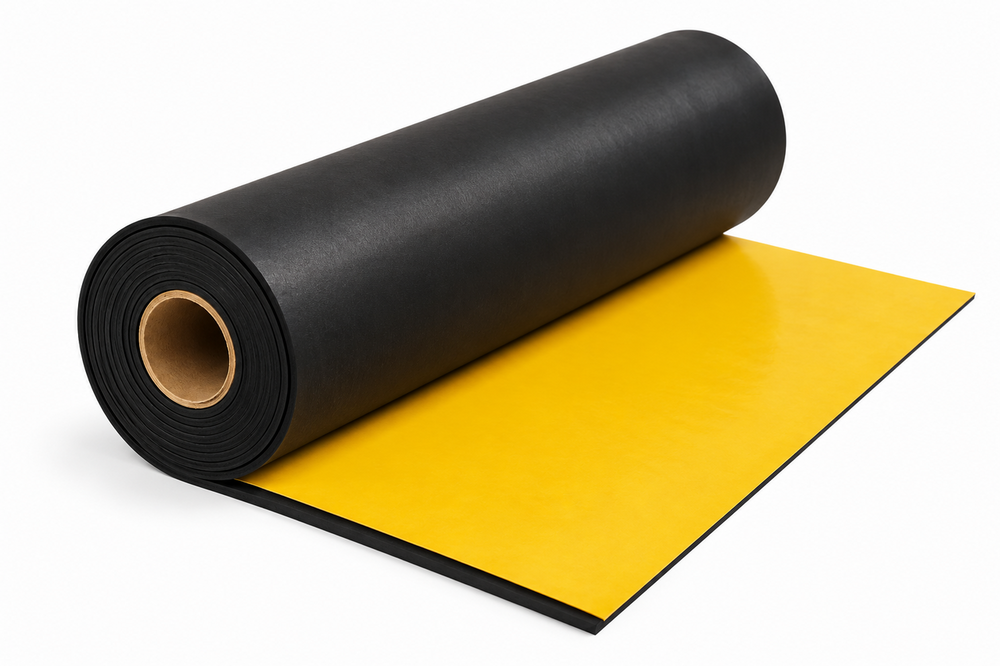 Rubber selfadhesive - Nitril 1.5mm thickness - rolls per M²